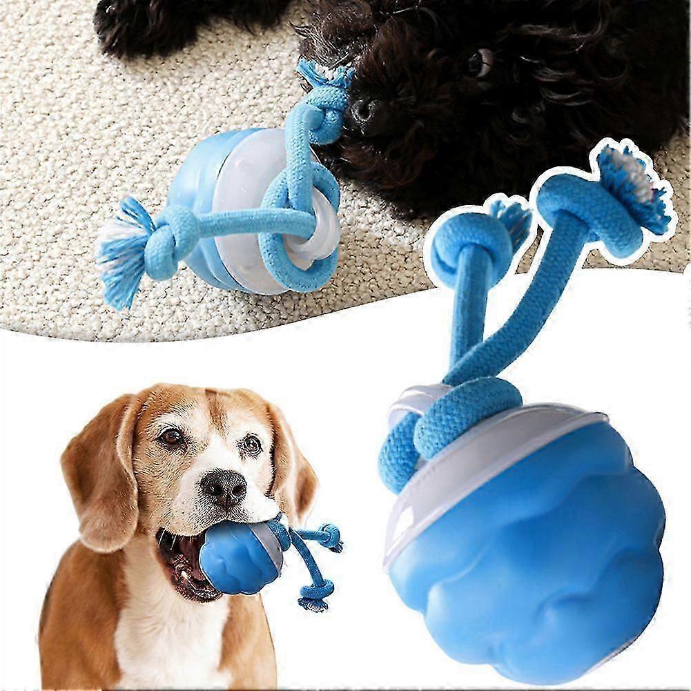 Interactive Dog Toys Ball for Boredom Active Rolling Ball with Tail for Dogs Indoor Training Toy