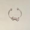 Minimalist Butterfly Bangle Bracelet For Women With Silver Plating And Sparkling Cz For Summer