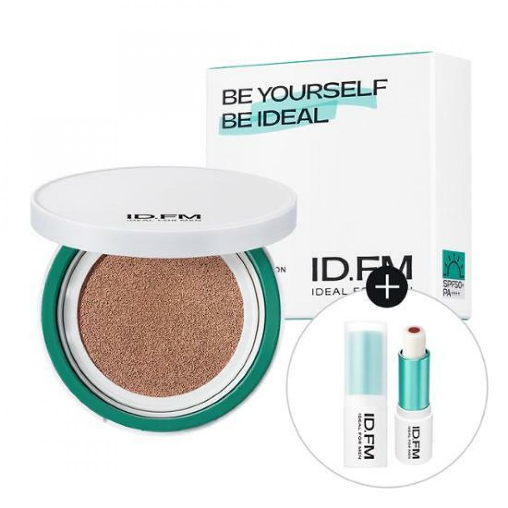 

Ideal For Men [настоящий бальзам для губ в подарок при покупке] Ideal For Men Veratone Cover Cushion 4 типа Нет. 22 25 No 22 Light Beige