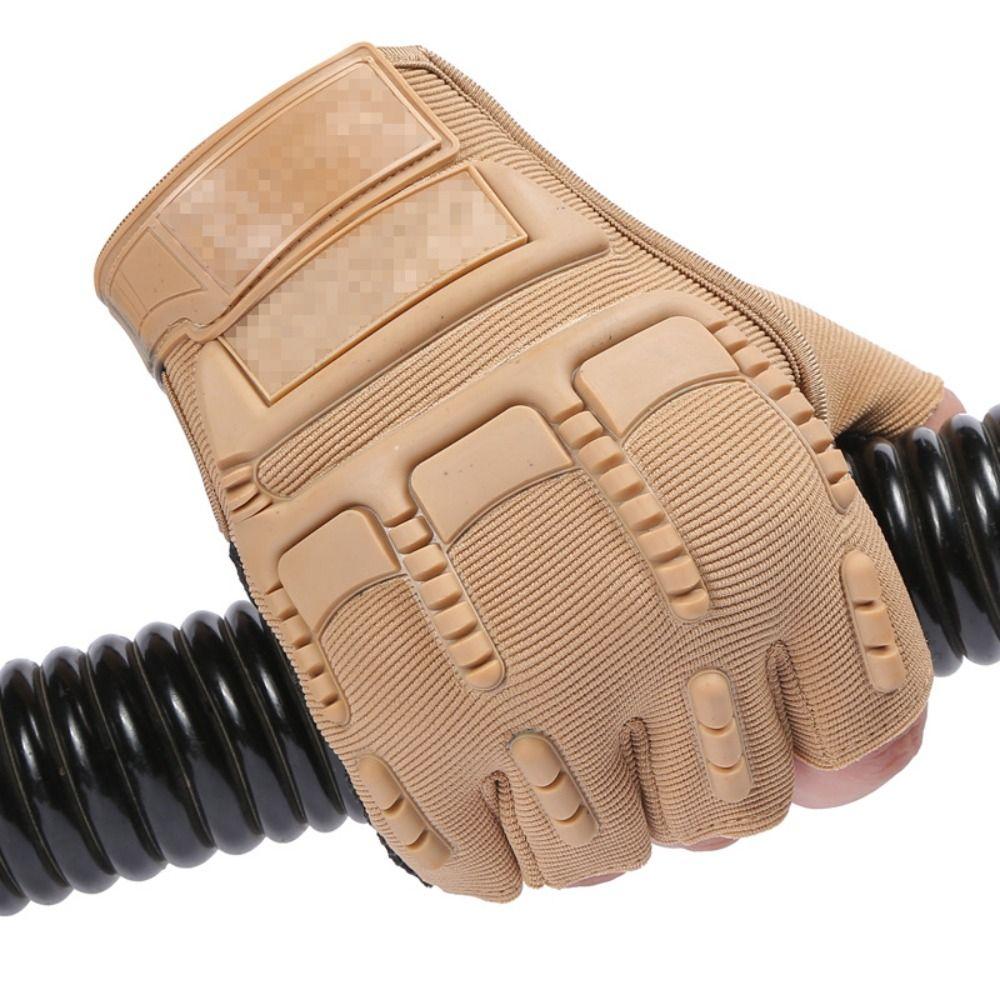 Half Finger Cycling Guantes Half Finger Mittens Men'S Gloves Tactics Glove Motorcycle Gloves