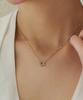 Loveenb [14K Gold] End(&) Link Necklace