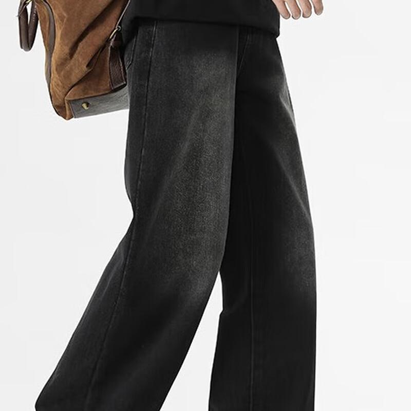 Men's Loose Straight Leg Casual Jeans