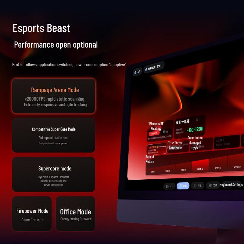 Rapoo VT1MAX Gen 2 Dual 8K Kabellose Gaming-Maus