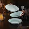 Aowei Fuqi Korean Style Celadon Dinnerware Set