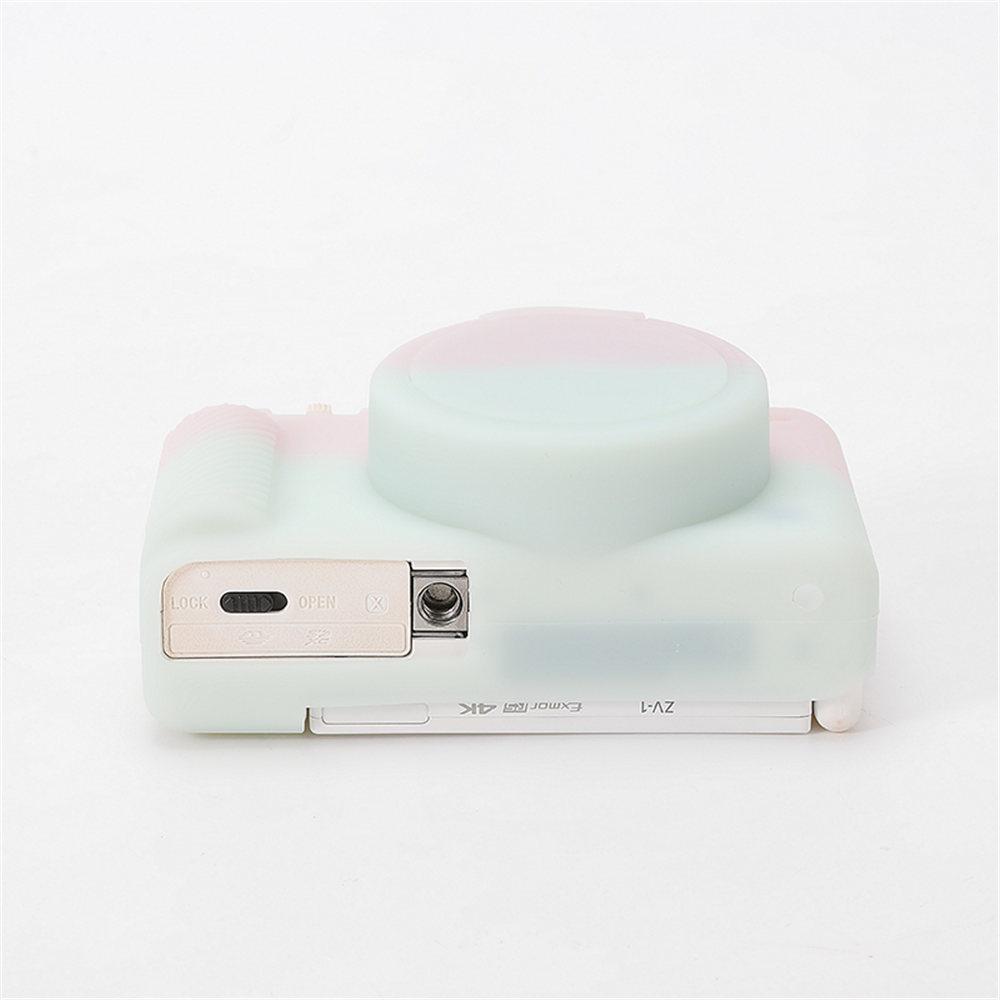 Étui de protection en silicone pour appareil photo Sony ZV-1 ZV1