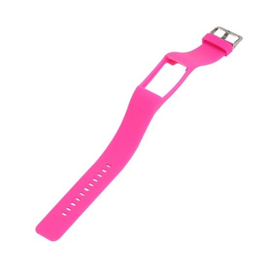 22mm Replacement Silicone Adjustable Wrist Strap Watchband for Polar A360 A370