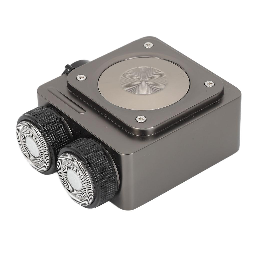 Electric Beard Trimmer 2 Magnetic Float Foil Heads Rechargeable Precise Cutting Beard Clipper