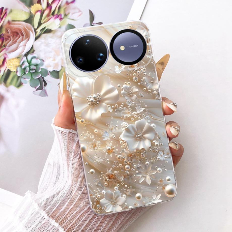 Flower Cartoon Fashion Design Phone Case For Huawei Nova 15 Ultra Nova 15 Pro Nova15 Funda Soft Silicone Shockproof Back Cover