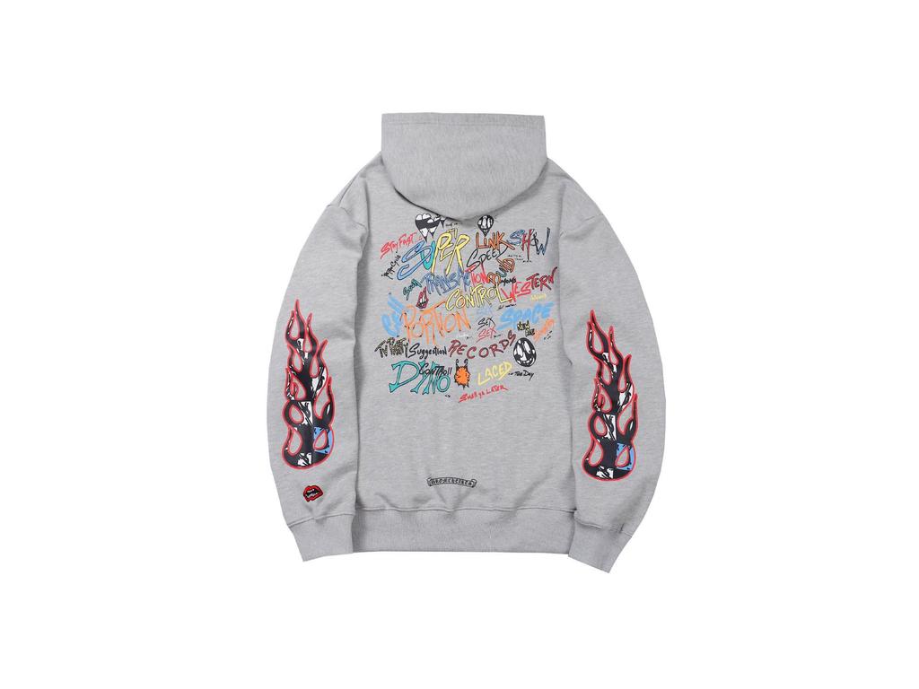 24 Kreuz Hochwertiges Unisex Kapuzenpullover - Herbst/Winter Trendige Amerikanische Marke