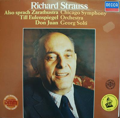 LP Record GEORG SOLTI CHICAGO SYMPHONY ORCHE Strauss Also Sprach Zarathustra Ti 642006 Decca 1976 Germany Classical Used