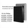 Filtru cu Cărbune Activ Filtre HEPA Reale Înlocuire pentru Purificator de Aer Philips AC3256 AC3260 FY3433 FY3432 FY3137 AC3236