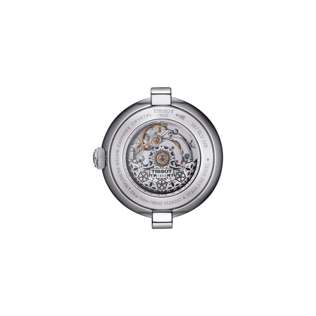 Tissot Leather Strap White Dial Men's Fashion Watch T126.207.16.013.00