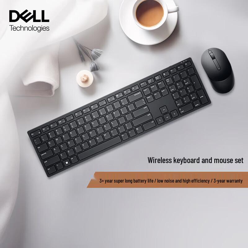 

Dell KM5221W Wireless Keyboard and Mouse Combo