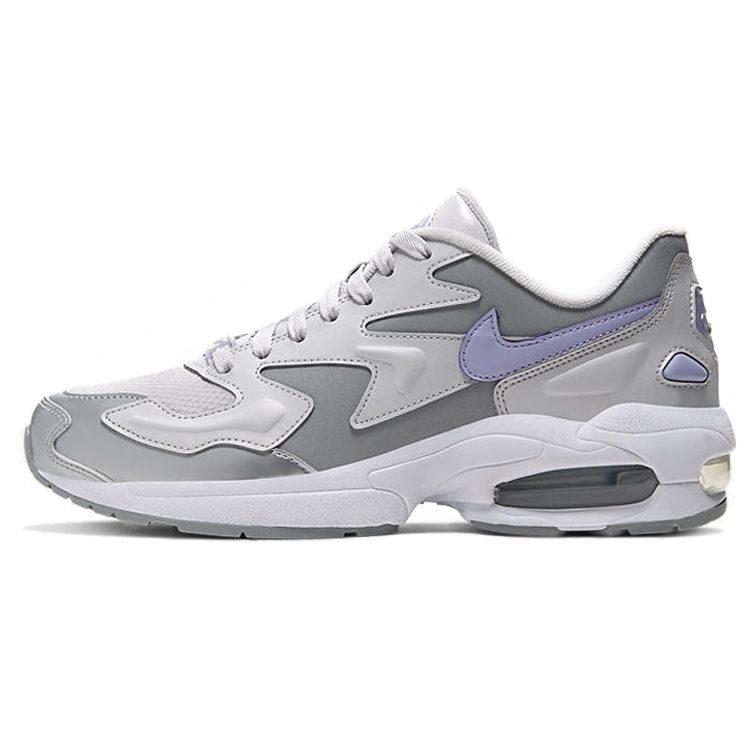 Nike Air Max 2 Light SE Vast Grey Purple Agate Women's CJ7981-001