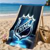 Nhl Hockey League Emblem Beach Towel, Super Soft Microfiber, Perfect Gift for Her/Him, Birthday, for Pool, Beach, Travel, Decor Beach Party
