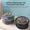 Metal Paperclip Storage Box Round Pin And Thumbtack Storage Box For Office Use