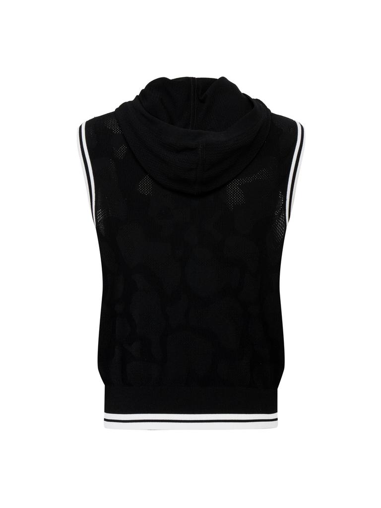 Wideangle To Sci-Fit Hooded Full-Zip Vest L_Black