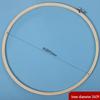 Handmade DIY Cross-Stitch Round Moso Bamboo Embroidery Hoop Frame Holder
