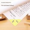 Multifunctional Transparent Triangle Clip Folder for Storage & Test Papers