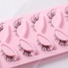5 Pairs Of Diagonal Flying Fox Eyes False Eyelashes, Natural Thick Eyelashes, Simulated Cat Eyelashes