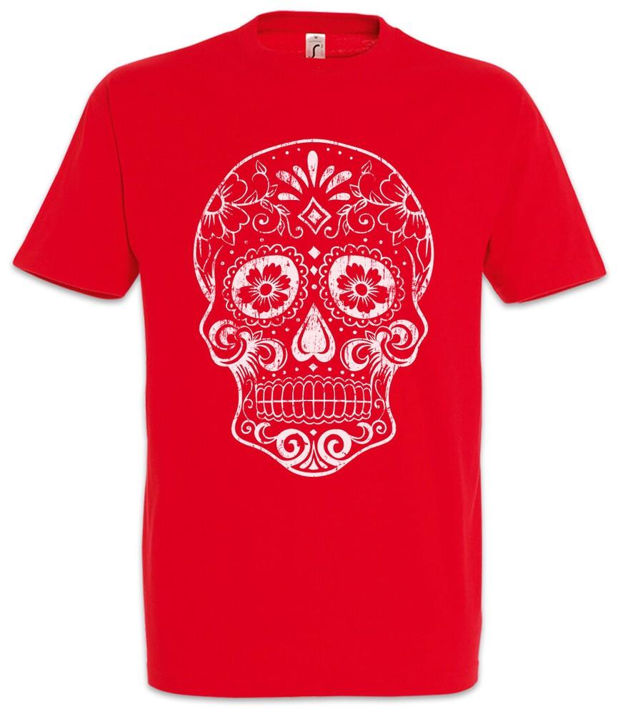 Mexican Skull V Men's T-Shirt Skull Skull Sugar Skull Mexico