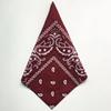 1/4/6pcs Paisley Bandana Printed Square Scarves Wristband Hair Band Neck Scarf Headwear Handkerchief Unisex Fashion Head Square
