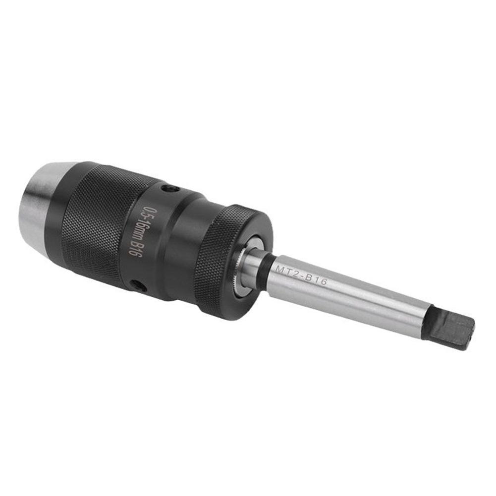 Lathe Drilling 45 Steel 1-16mm Drill Chuck Keyless Drill Chuck For Drilling Self-tightening Quick-change Design