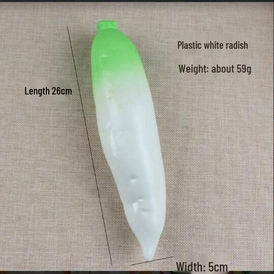 

Children s Carrot & Radish Teaching Model Simulation Photography Prop
