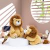 Porte-clés Jouet en Peluche Lion Dessin Animé Animal Dessin Animé Peluche Courte Breloque Sac à Dos Cadeau
