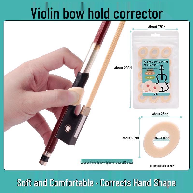 Geigenbogen-Griffkorrektor für Kinder & Erwachsene: Übungshilfe für die linke und rechte Hand