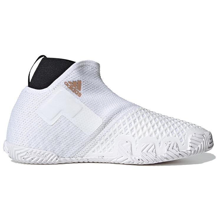 New Adidas Stycon Laceless Hc 'White Copper Metallic' Women's FY2946