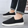 Herrenschuhe aus Segeltuch im alten Peking-Stil: Atmungsaktive, Leichte, Rutschfeste Arbeits- & Studentenschuhe