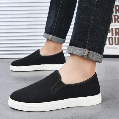 Men's Old Beijing Canvas Shoes: Breathable, Lightweight, Non-slip Work & Student Shoes