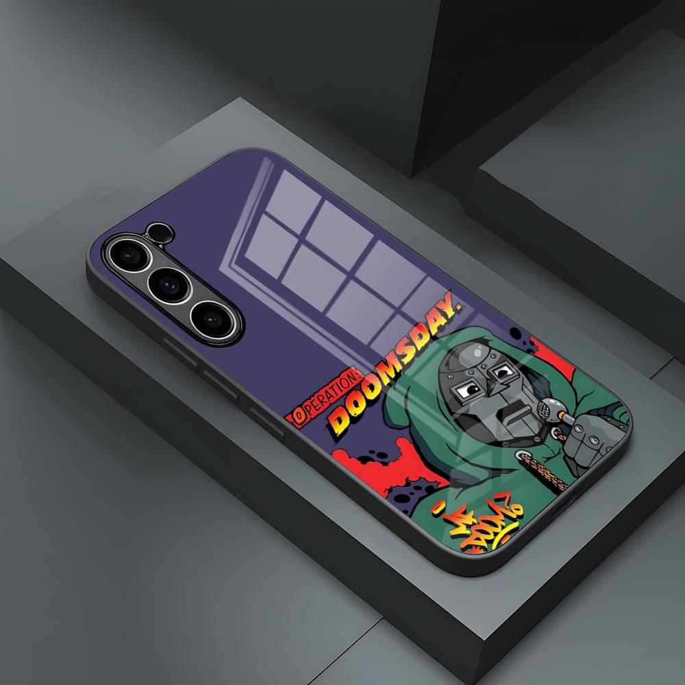 M-MF Rapper D-DOOM Phone Case For S23 Samsung S26 S24 S25 Ultra S22 S20 Fe S21 Plus A54 A34 A53 A16 Glass Cover