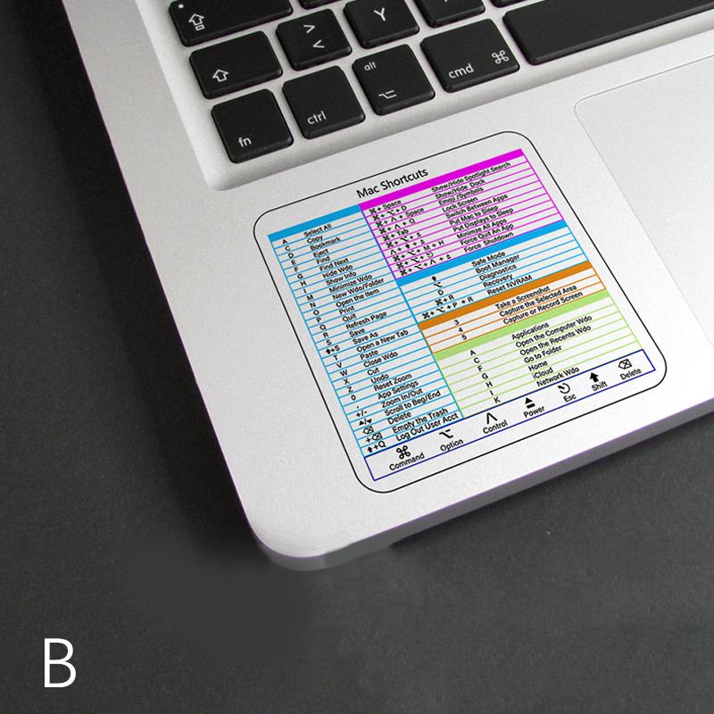 1Pc Windows Pc Reference Keyboard Shortcut Sticker Adhesive For Pc Laptop Desktop