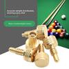 Adjustable Brasses Weight Screw Billiard Equipment Brasses Counterbalances Screw for Pool Cue Improved Stability Control