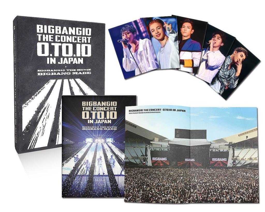 BIGBANG10 THE CONCERT: 0.TO.10 IN JAPAN + BIGBANG10 THE MOVIE BIGBANG MADE (DVD (4 Discs) + LIVE CD (2 Discs) + PHOTO BOOK + Sumapura Movie & Music) (
