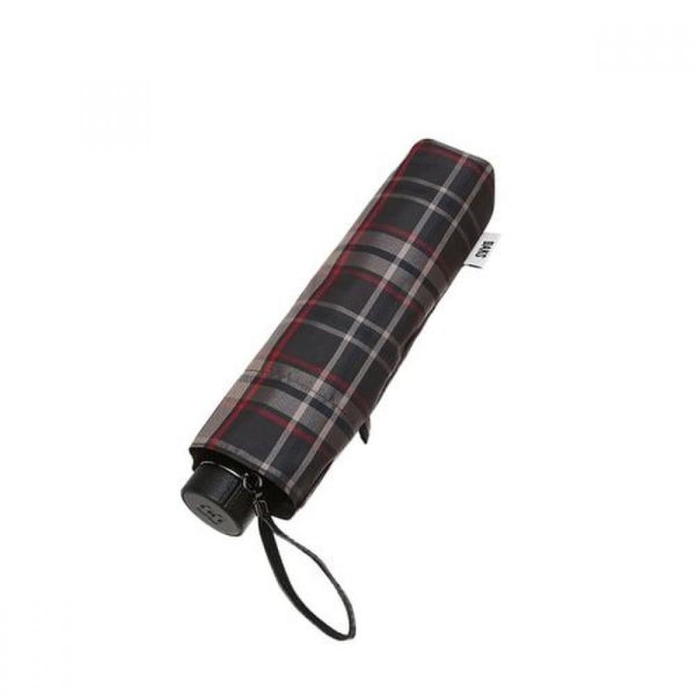 Daks Brown Sepia Check 3 Fold Umbrella  Also For Sunshade  Dbum5e833s2
