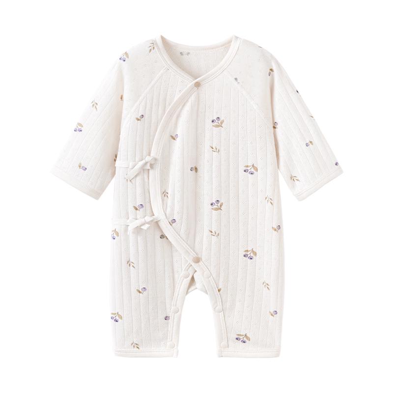 

babylove Newborn Summer Modal Cotton Jacquard Romper 59