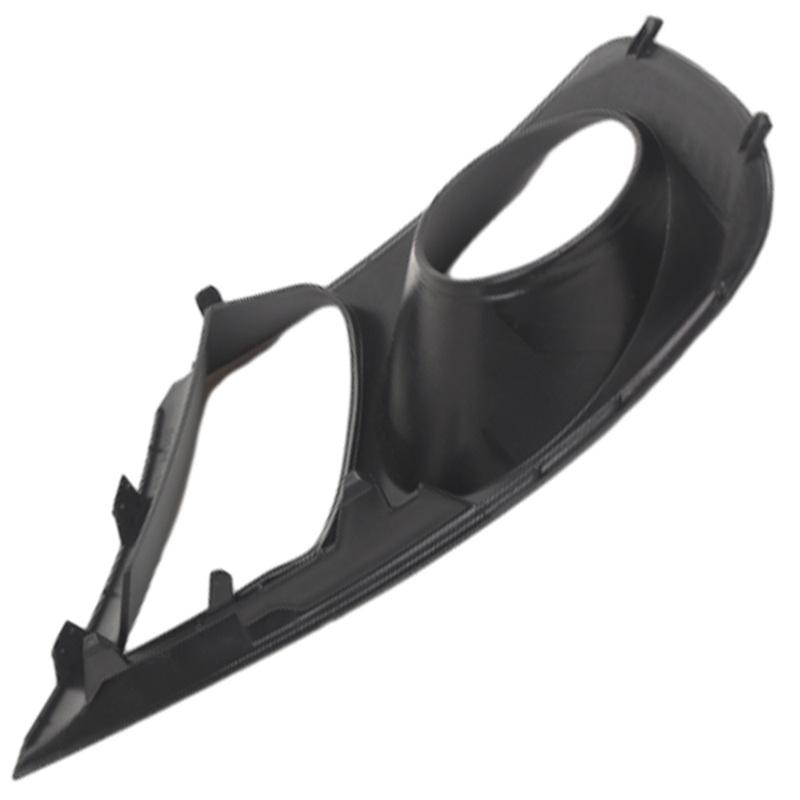 For SEAT Ibiza - Type 6L Pre-facelift 2002 2003 2004 2005 Front Bumper Fog Light Lamp Cover Grille Frame Bezel 6L0853665N