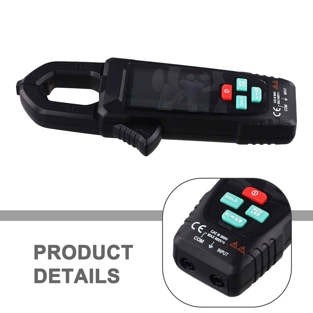 Digital Multi Function Clamp Meter FY382 for Measuring AC Current from 100mA to 600A with Enhanced Safety Features