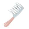 “Double Row Wave Tooth Curling Comb for Fluffy, Anti-static Hair Styling”
