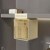 Hanging/Hook Style Drawer Style Storage Box Transparent Plastic Makeup Storage Container Self Adhesive Space Saving