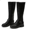 Shoes Women Boots Fashion Comfortable Waterproof Brown Long Boots for Women Plus Size Thigh High Boots Botas De Mujer 2024