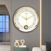 Nordic Light Luxury Clock Wall Interior Design Living Room Aesthetic Wall Clock Modern Creative Fashion Wanduhr Wall Decor