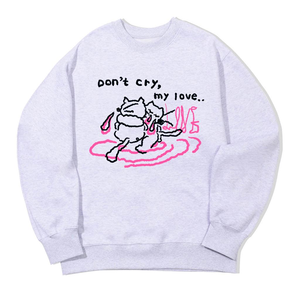 Потрясающие Мы Не Плачем, Моя Любовь Свитшоты_3 Цвета Gray/Xl