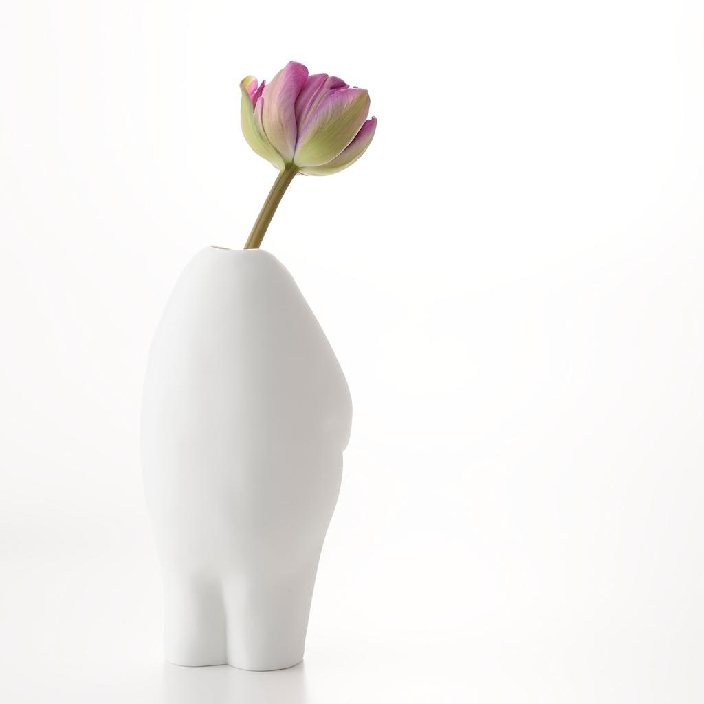 H Concept +d Flowerman Standing D-901 Single Flower Vase, Flower Base, Interior Decor