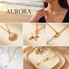 Bohemian Summer Starfish Shell Pearl Pendant Necklace for Women Trendy Gold Color Layered Chain Choker Beach Party Jewelry Gifts