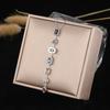 Colorful Zircon Collarbone Chain Irregular Crystal Long Tassel Necklace  Jewelry Accessories