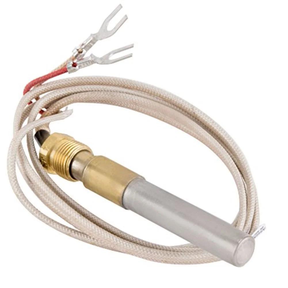 60cm/90cm 24 /36  750mV Thermopile Fireplace Sensor Thermocouple Stove Sccessories Efficient Flameout Protection Thermopile